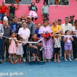 Foto: Managua transforma espacios comunitarios: barrio Santa Rosa recibe renovada casa comunal/Cortesía