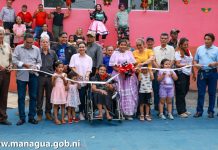 Managua fortalece a sus barrios con nueva casa comunal para las familias de Santa Rosa Foto: Managua transforma espacios comunitarios: barrio Santa Rosa recibe renovada casa comunal/Cortesía