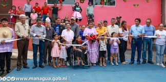 Foto: Managua transforma espacios comunitarios: barrio Santa Rosa recibe renovada casa comunal/Cortesía