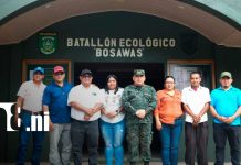 Batallón Ecológico BOSAWÁS destaca resultados en 47 años del Ejército de Nicaragua Foto: Batallón Ecológico BOSAWÁS destaca resultados en 47 años del Ejército de Nicaragua / TN8