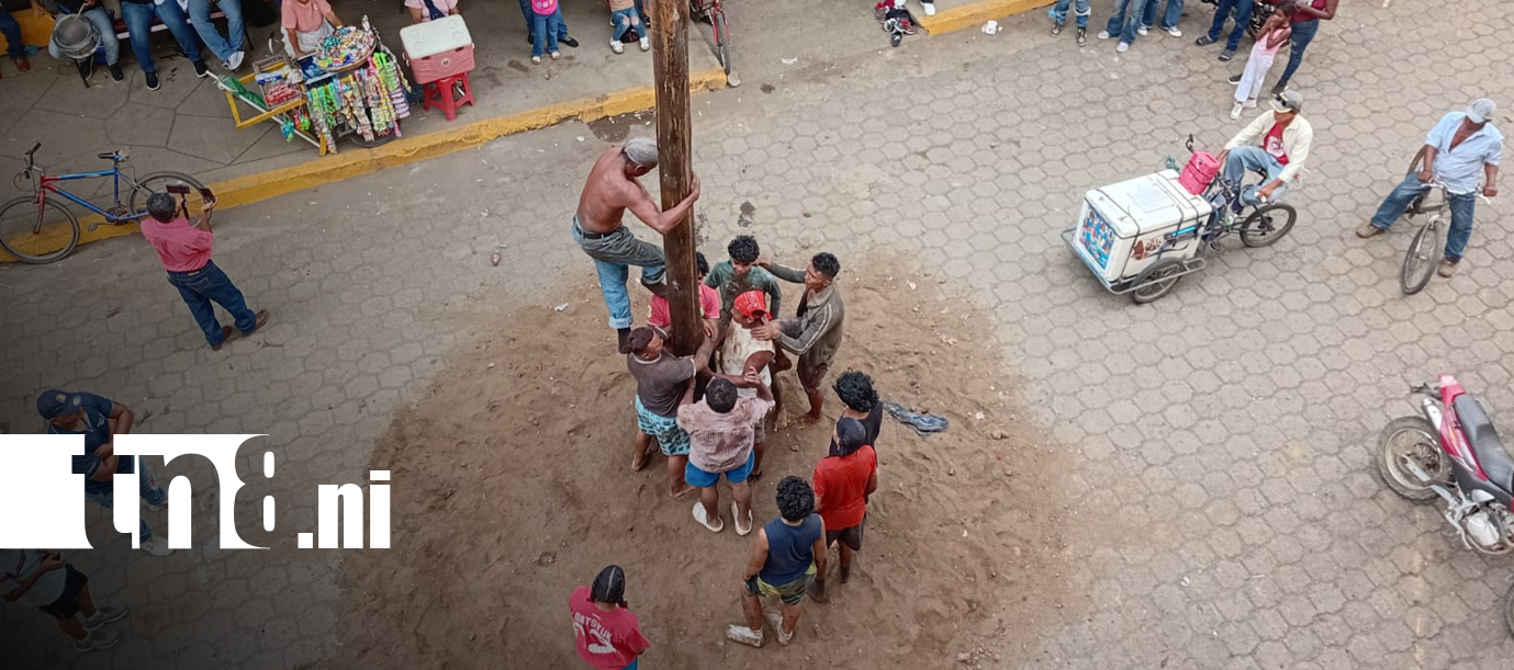 Foto: Palo Lucio reúne a jóvenes y familias en el penúltimo día de las fiestas de Nandaime/TN8