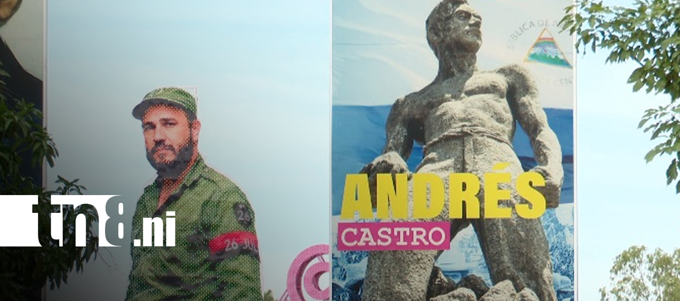 Foto: Instalan escultura de Fidel Castro en Managua/TN8