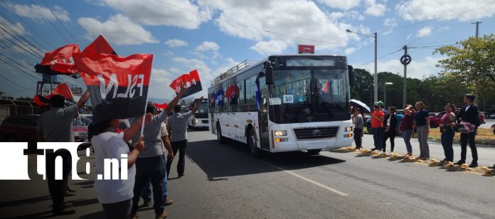 Foto:Nicaragua recibirá nuevos buses para las familias/TN8 Foto:Nicaragua recibirá nuevos buses para las familias/TN8
