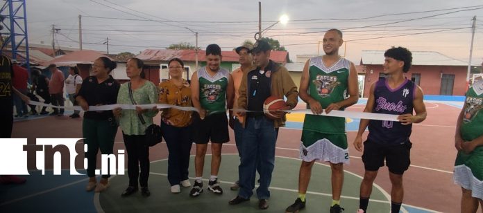Foto: Nandaime inaugura espacio deportivo para jóvenes atletas/TN8