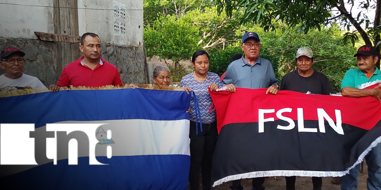 Foto:Nandaime: familias de San Luis de Manares reciben mejoramientos de techo/tn8
