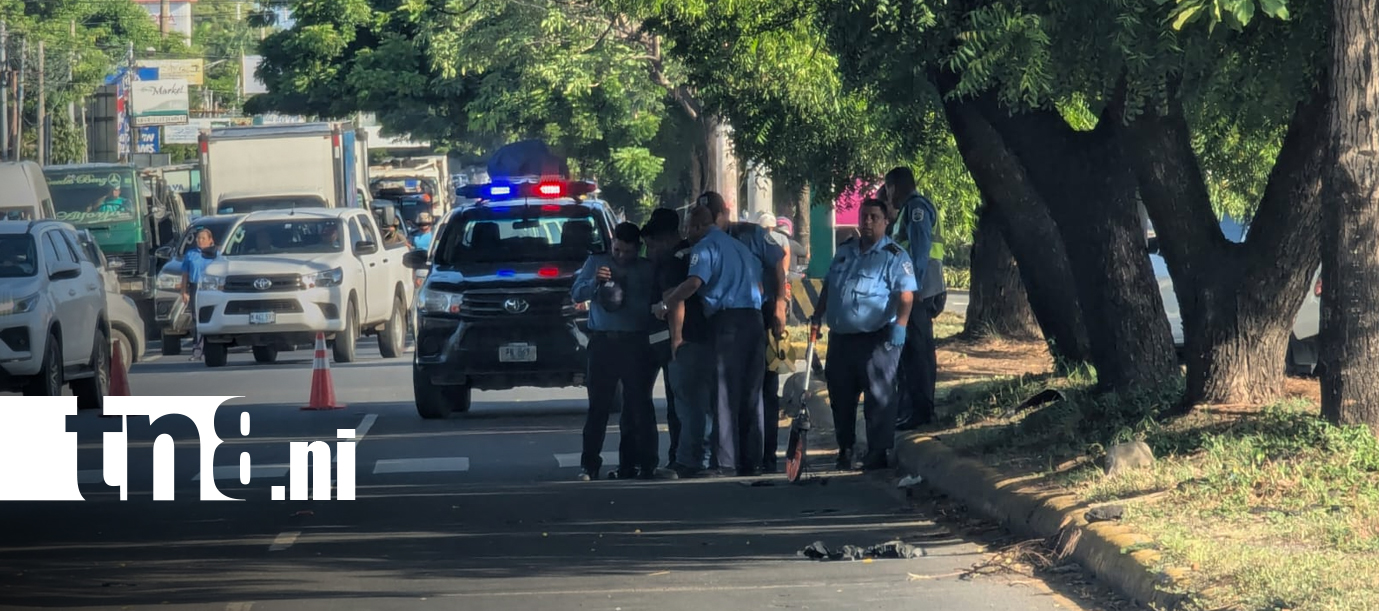 Foto: Tragedia en carretera a Masaya: mujer muere atropellada/TN8
