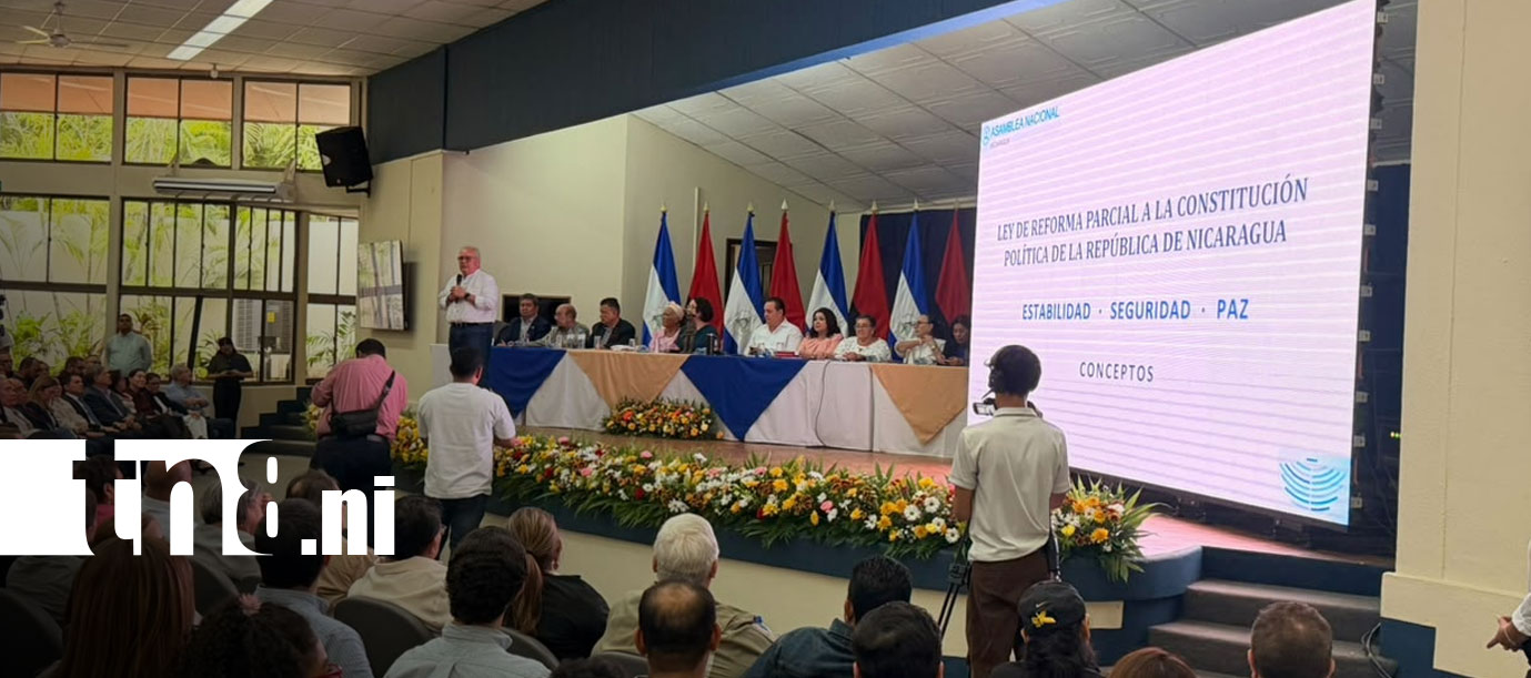 Foto: Universidades de Nicaragua expresan respaldo a Reforma Constitucional/TN8
