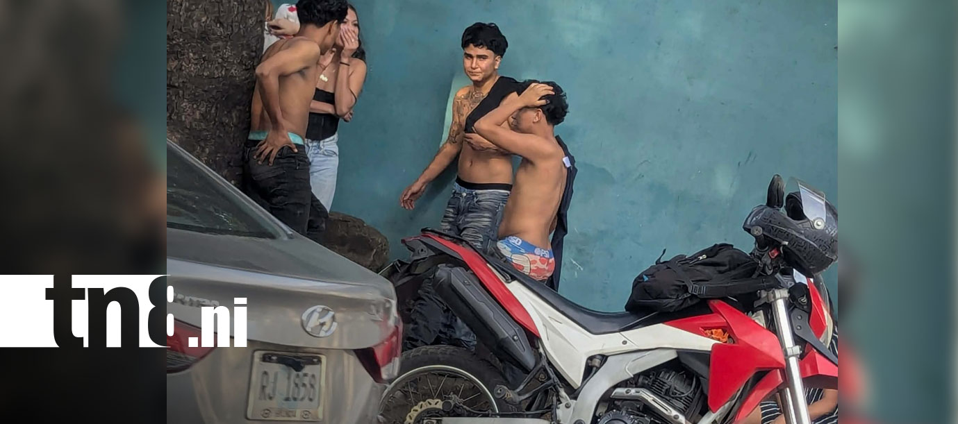 Foto: Violenta agresión tras persecución en Managua/TN8