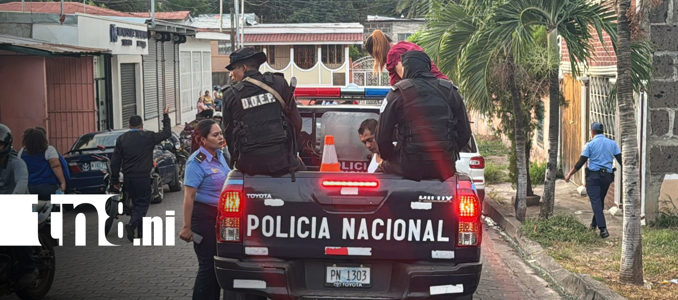 Foto: Dos personas capturadas por presunto tráfico de drogas en Juigalpa/TN8