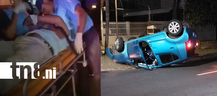 Foto: Dos accidentes de tránsito se registran en distintos puntos de Managua/TN8 Foto: Dos accidentes de tránsito se registran en distintos puntos de Managua/TN8