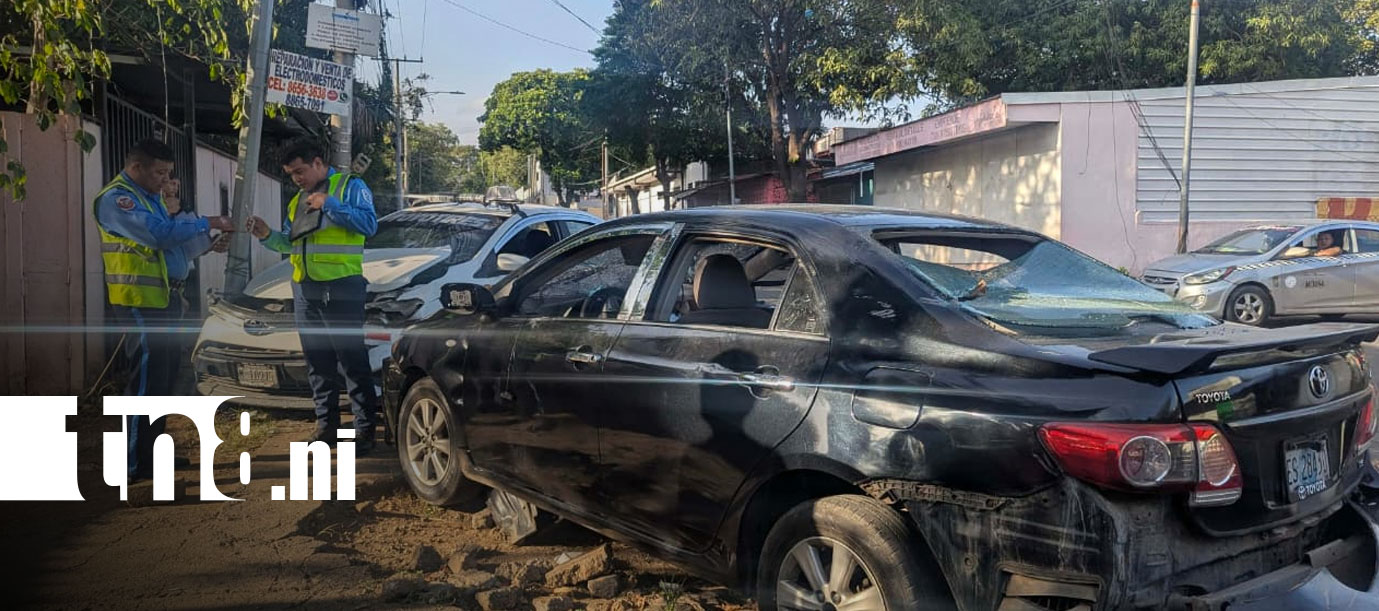 Foto: Violenta agresión tras persecución en Managua/TN8