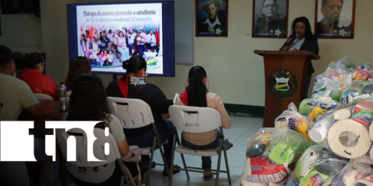 Foto:50 estudiantes de URACCAN Siuna reciben enseres para fortalecer su bienesta/Tn8