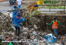 Alcaldía de Managua refuerza limpieza de cauces para prevenir inundaciones durante las lluvias Foto: Unámonos por Managua: menos basura, menos inundaciones /cortesía