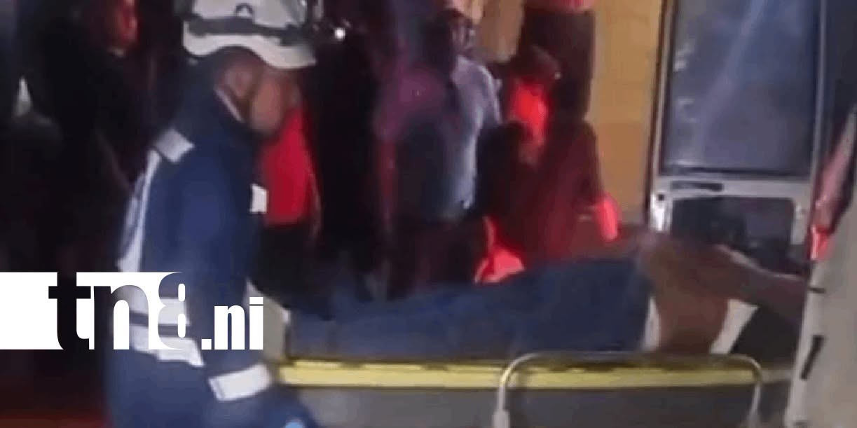 Foto: Lucha por su vida tras violento accidente de tránsito en Rivas /TN8