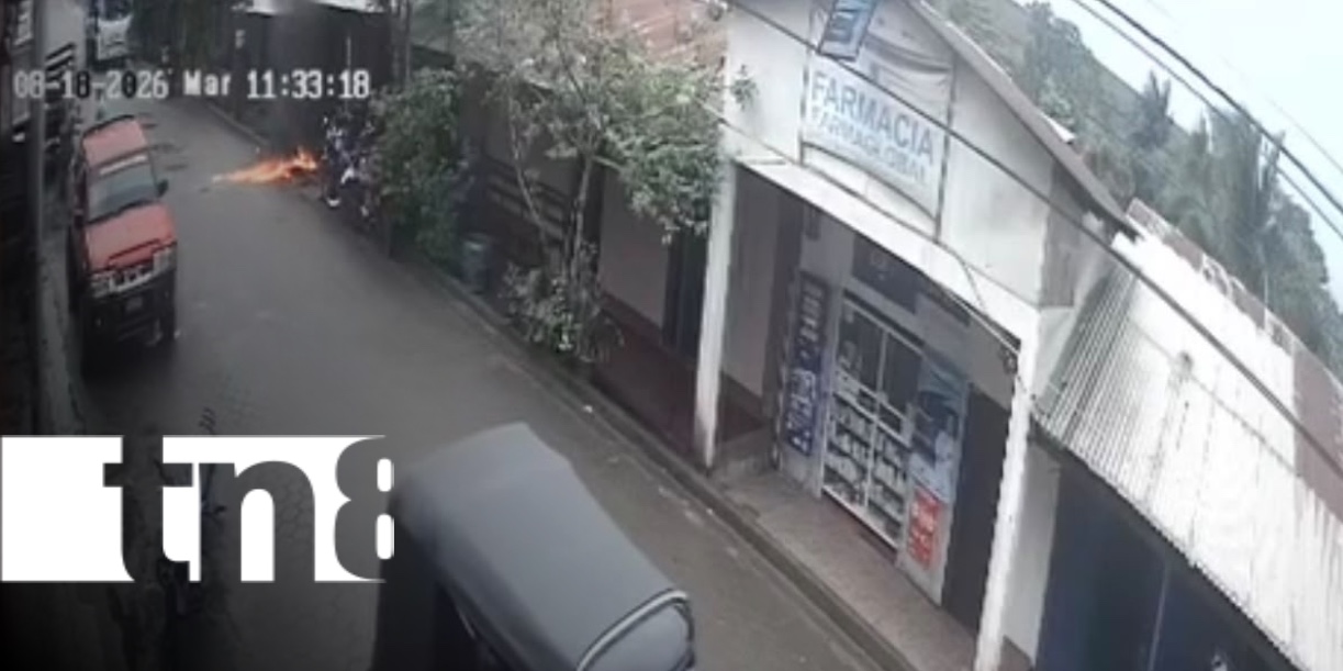 Foto:Accidente con gasolina deja a joven con quemaduras en La Libertad/Tn8