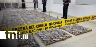 Foto:Operativo policial permite incautar 694 kilos de cocaína en Carazo/tn8