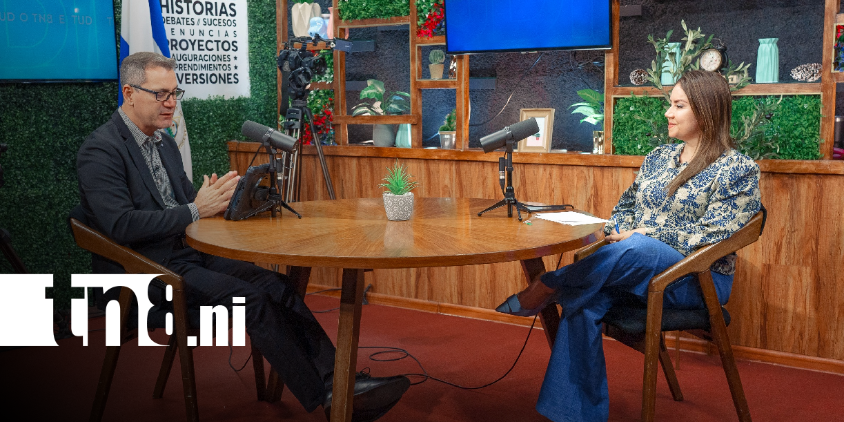 Foto: Ministra de Educación, Mendy Aráuz / TN8