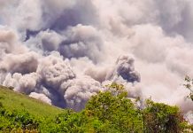 Volcán Telica registra nueva expulsión de gases y cenizas