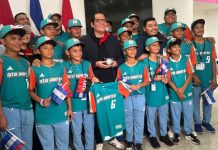 Nicaragua recibe a sus peloteritos tras brillar en Williamsport nicaragua, williamsport, león,