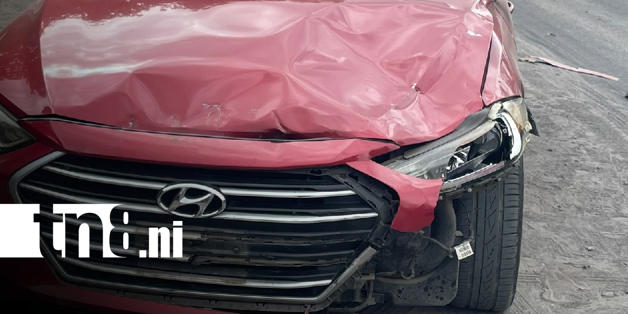 Foto: Accidente de tránsito entre Nindirí y Sabana Grande / TN8