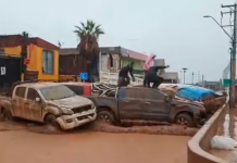 Chile decreta estado de catástrofe en Tocopilla tras fuertes lluvias y deslizamientos Foto: Chile declara emergencia en Tocopilla/Cortesía
