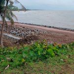 Caribe Sur: inspeccionan terreno donde se levantará el megapuerto de Bluefields Foto: Inspeccionan Falso Bluff por avance del Puerto de Bluefields/Cortesía