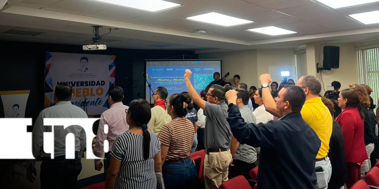 Foto: Nicaragua impulsa formación histórica docente/TN8