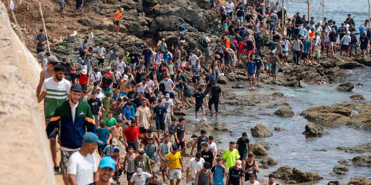 Foto: Ceuta queda en el centro de la tensión internacional/Cortesía