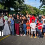 Alcaldía de Managua entrega ocho cuadras de calles renovadas en barrio Carlos Núñez Foto: Managua renueva calles en el Barrio Carlos Núñez/TN8