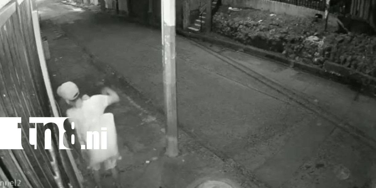 Foto: Cámaras captan robo en Bluefields/TN8
