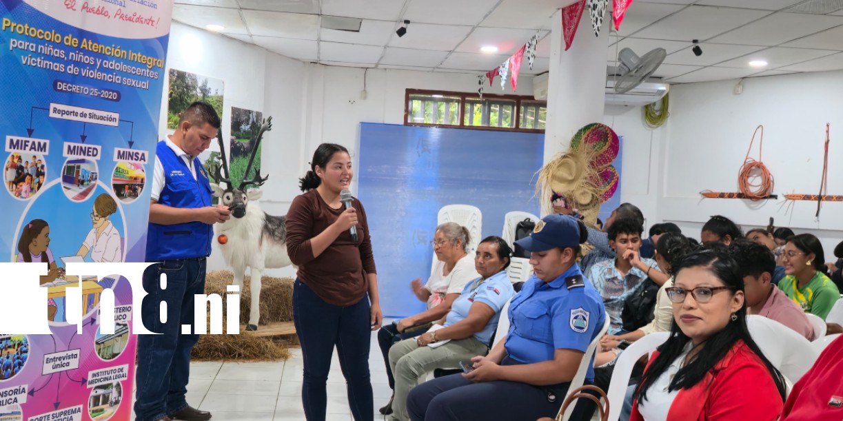Foto: MIFAM fortalece protección infantil en Matiguás/TN8