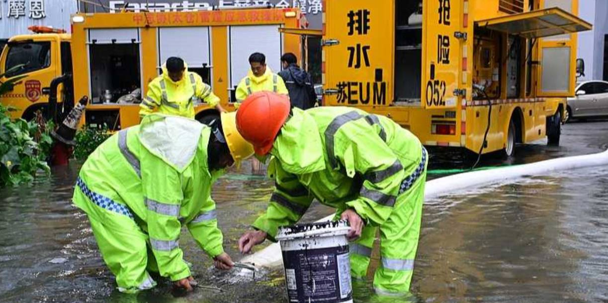 Foto: Dolphin pierde fuerza y deja lluvias torrenciales en China/Cortesía