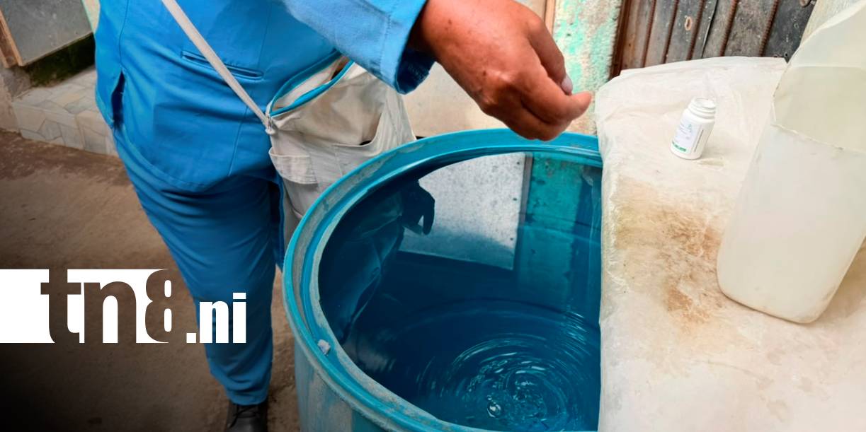 Foto: MINSA combate el dengue en René Polanco, Managua/TN8