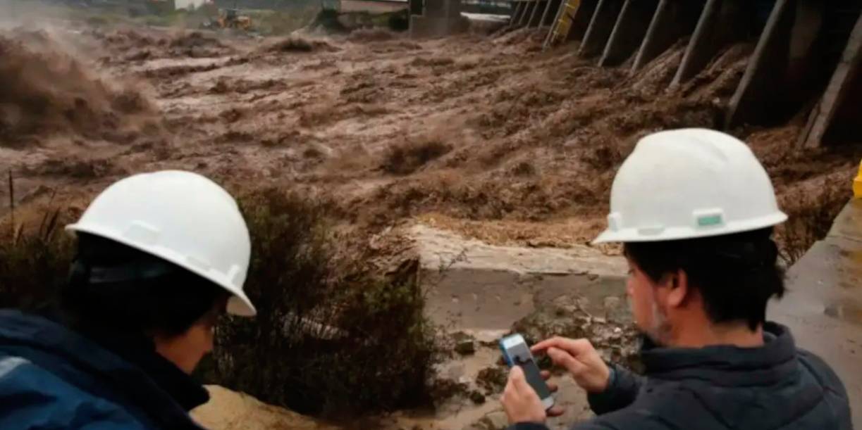 Foto: Alerta por fuertes lluvias en Chile/Cortesía