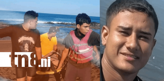 Foto: Recuperan cuerpo de joven desaparecido en balneario El Tránsito /TN8