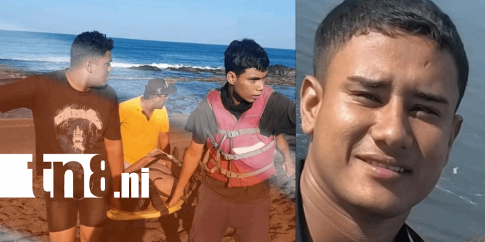 Foto: Recuperan cuerpo de joven desaparecido en balneario El Tránsito /TN8 Foto: Recuperan cuerpo de joven desaparecido en balneario El Tránsito /TN8