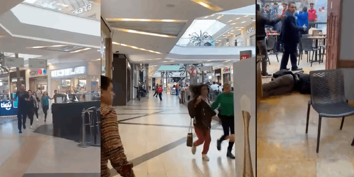 Foto: Escapa tras apuñalar a su pareja en un centro comercial de España /Cortesía