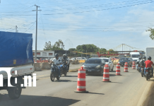 ¡Ojo, conductores! Estos tramos de Managua tendrán circulación reducida a un carril Foto: ¡Atención, conductores! Estos son los cambios viales que hay en Managua /TN8