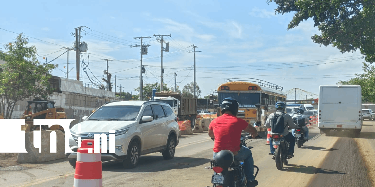 Foto: ¡Atención, conductores! Estos son los cambios viales que hay en Managua /TN8