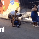Foto: Managua: hermanos se enfrentan por un pedacito de chicharrón /TN8
