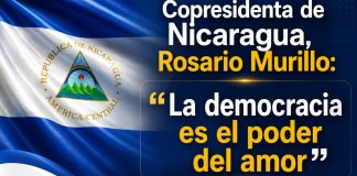 Foto: Copresidenta de Nicaragua: "La democracia es el poder del amor" /Cortesía