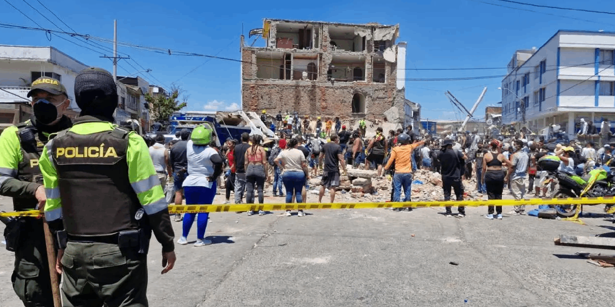Foto: China se solidariza con Colombia tras fuerte terremoto /Cortesía
