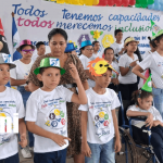 Escuela Melania Morales celebra el talento de sus estudiantes con feria cultural Foto: Con arte y alegría, estudiantes del Melania Morales celebran su día /TN8