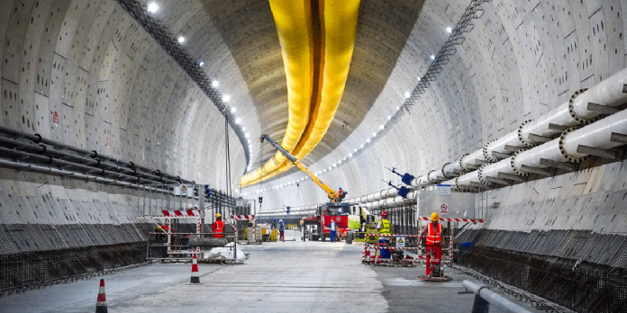Foto: El nuevo túnel de China bajo el río Amarillo /Cortesía Foto: El nuevo túnel de China bajo el río Amarillo /Cortesía