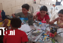 80 niños y adolescentes de Wiwilí desarrollan su talento con clases de arte Foto: Wiwilí impulsa el talento de 80 niños con clases de arte /TN8