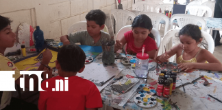 Foto: Wiwilí impulsa el talento de 80 niños con clases de arte /TN8