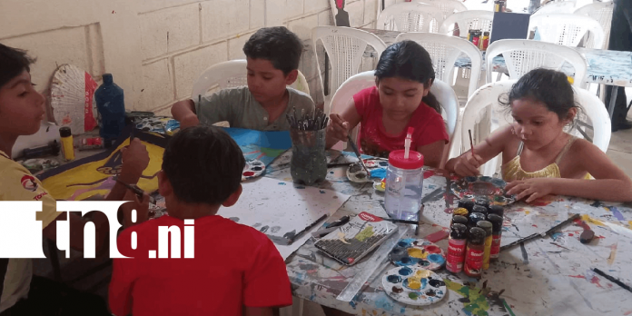Foto: Wiwilí impulsa el talento de 80 niños con clases de arte /TN8