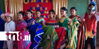 Foto: Danzas y huipiles protagonizan jornada cultural en la Isla de Ometepe /TN8