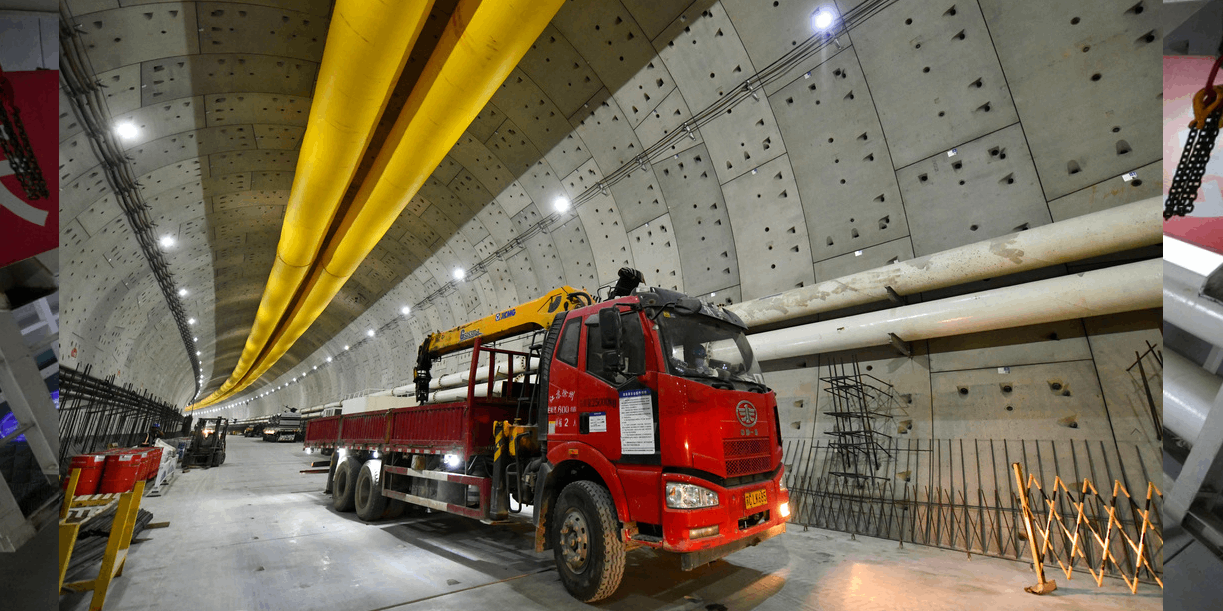 Foto: El nuevo túnel de China bajo el río Amarillo /Cortesía