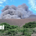 Volcán Telica mantiene actividad con nuevas emisiones de gases y cenizas Foto: Volcán Telica registra nuevas emanaciones de gases y cenizas /TN8